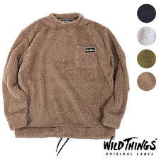 Wild Things PILE FLEECE PULLOVER WT18120Y画像