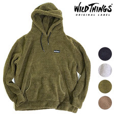 Wild Things PILE FLEECE HOODED WT18119Y画像