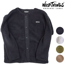 Wild Things PILE FLEECE NO COLLAR JACKET WT18117Y画像
