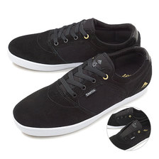Emerica FIGGY DOSE BLACK/WHITE/GOLD画像