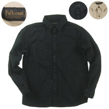 FULLCOUNT PLAIN NEL SHIRTS 4006画像