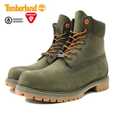 Timberland 6inch Premium Boot Dark Green Nubuck A1QY1画像