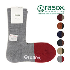 rasox ニューウォームウール・クルー ソックス CA182CR02画像