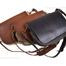 vasco CANVAS &times; LEATHER MAIL BAG MEDIUM VS-248-5P画像