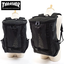 THRASHER MAG LOGO SQUARE BACK PACK THRRM502画像