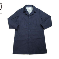 CORONA #CJ027-18-01 ESTER GABARDINE UP DUSTER COAT navy画像
