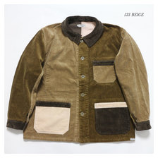 Sugar Cane Light CRAZY CORDUROY FRENCH WORK JACKET SC14304画像