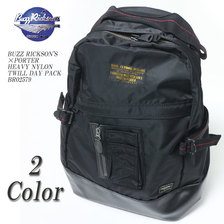 Buzz Rickson's &times; PORTER HEAVY NYLON TWILL DAY PACK BR02579画像
