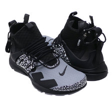 NIKE &times; ACRONYM AIR PRESTO MID/ACRONYM COOL GREY/BLACK AH7832-001画像