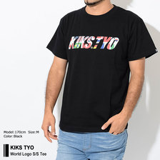 KIKS TYO World Logo S/S Tee KT1808T-08画像
