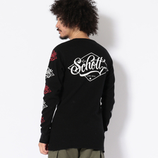 Schott WAFFLE T-SHIRT Schott LOGO 3183061画像