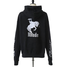 RHUDE Rhude Tribal Hoodie 01AHO04801画像