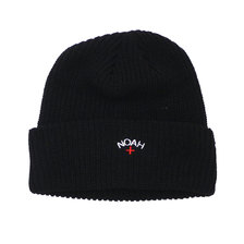 Noah 18AW Core Logo Beanie BLACK画像