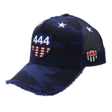 YOSHINORI KOTAKE DESIGN 星条旗 444LOGO CAMO MESH CAP NAVY画像