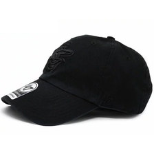 '47 Brand BALTIMORE ORIOLES CLEAN UP STRAPBACK BLACKOUT NRBRGWO3GWSNLBKJ画像