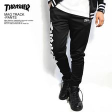 THRASHER MAG TRACK-PANTS TH6040画像