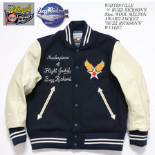 Whitesville &times; Buzz Rickson's 30oz. WOOL MELTON AWARD JACKET "BUZZ RICKSON'S" WV14217画像