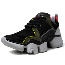GIVENCHY JAW SNEAKER LOW "made in ITALY" "mita sneakers" BLK/GRN/YEL/GRY/ORG BH001NH0BM画像