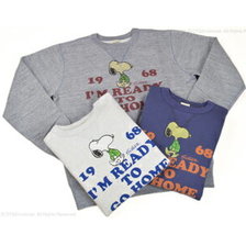 Buzz Rickson's &times; PEANUTS セットインスウェット&ldquo;READY TO GO HOME&rdquo; BR68074画像