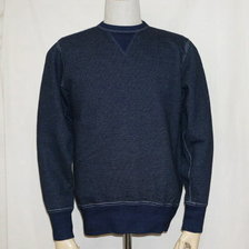 SAMURAI JEANS SIS-101 インディゴ両Vガゼットスウェット画像