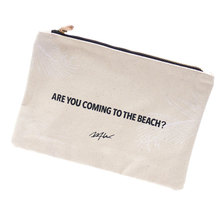 WTW BEACH CLUTCH BAG NATURAL画像