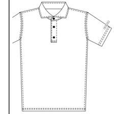 THE FLAT HEAD INDIGO KNIT POLO SHIRT F-PS-00 SERIES F-PS-001画像