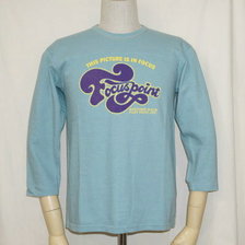 THE FLAT HEAD FOOT BALL THREE-QUARTER SLEEVES T-SHIRT TKTF SERIES F-TKTF-002画像