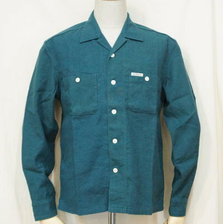 THE FLAT HEAD TRI-BLEND L/S SHIRT F-SCO-006L画像