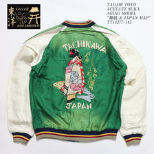 TAILOR TOYO ACETATE SUKA AGING MODEL"舞妓 & JAPAN MAP" TT14277-145画像