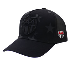 YOSHINORI KOTAKE DESIGN &times; BARNEYS NEWYORK PU CAMO 444LOGO STAR MESH CAP BLACK画像