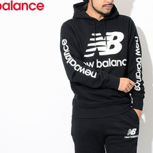 new balance NB Logo Pullover Hoodie MT83586画像