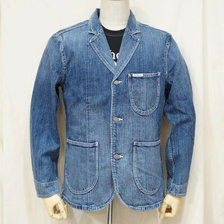 THE FLAT HEAD SP CUSTOM LIGHT OZ DENIM TAILORED JACKET F-DJ301C画像