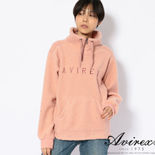 AVIREX STAND ZIP EMB BOA PULLOVER 6283117画像