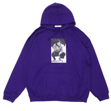 LABRAT &times; BEAMS T 別注 千代の富士 Hoodie PURPLE画像