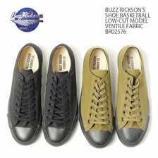 Buzz Rickson's SHOE,BASKETBALL LOW-CUT MODEL VENTILE FABRIC BR02576画像
