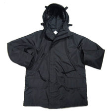 CORONA #CJ022-18-01 NYLON OX 3 LAYER LAMINATE FOUL WEATHER PARKA black画像