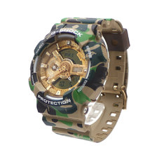 A BATHING APE &times; CASIO 18AW BAPE XXV 25TH G-SHOCK GA-110 GREEN画像