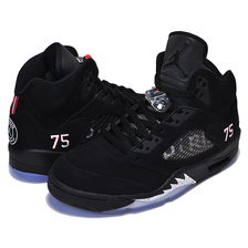 NIKE AIR JORDAN 5 RETRO BCFC black/challenge red-white AV9175-001画像