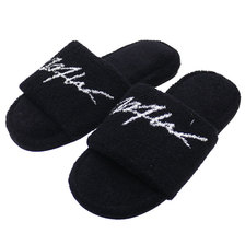 WTW TOWEL ROOMSHOES BLACK画像