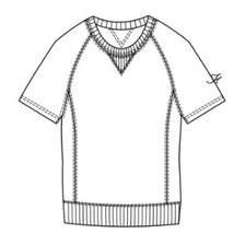 THE FLAT HEAD Club Label COTTON SWEAT S/S CL-SWS001画像