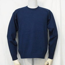 THE FLAT HEAD Club Label COTTON KNIT CREW NECK CL-KT009画像