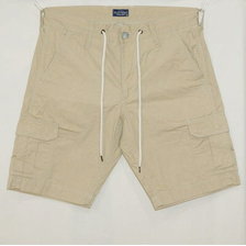 THE FLAT HEAD Club Label HERRINGBONE CARGO SHORTS CL-PAS008画像