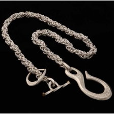 THE FLAT HEAD SILVER WALLET CHAIN F-JWC-001画像