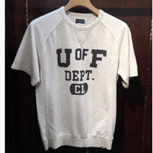 THE FLAT HEAD Club Label COTTON SWEAT S/S CL-SWS002画像