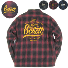 Schott OMBRE WORK SHIRT SCHOTT BROS. 3185024画像