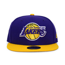 NEW ERA LOS ANGELES LAKERS SNAPBACK PURPLExGOLD NRNE70350984画像