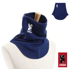 CHROME POWER STRECH NECK TUBE NAVY JP023NV画像