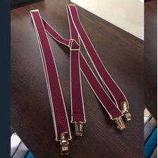 THE FLAT HEAD Club Label JAQUARD SUSPENDER CL-ZA031画像