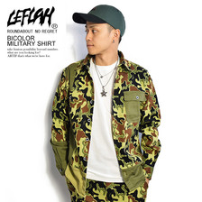 LEFLAH BICOLOR MILITARY SHIRT LEFLSH01-1809AW画像