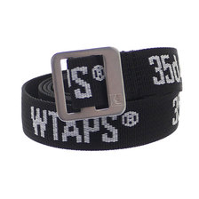 WTAPS 18AW TIE BELT BLACK 182MYDT AC04画像
